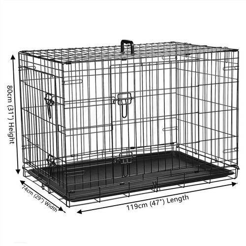 New dog cage puppy - puppy, crate