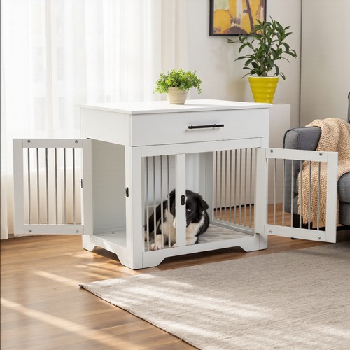 78cm dog cage double door - cage, w/
