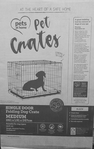Dog crate folding - folding,, single