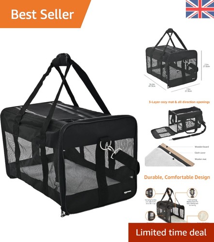 Stylish black medium pet - stylish,