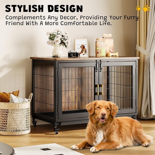 Dog crate furniture - dog, furniture-style
