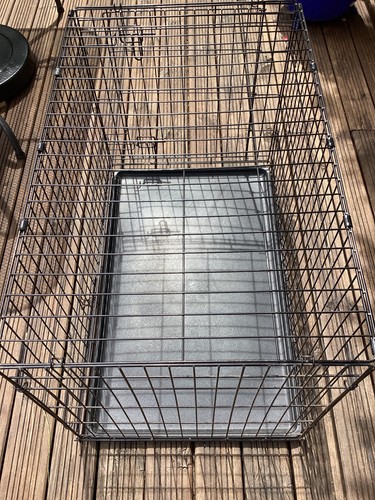 Dog crate single end - single, door