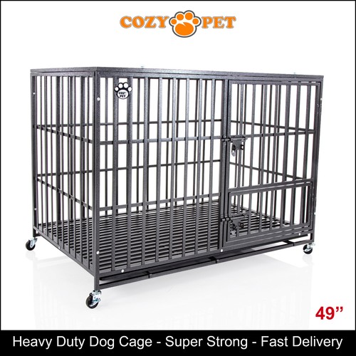 Heavy duty dog cage - cage, by