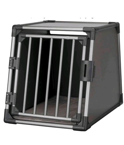 Trixie aluminium dog transport - aluminium,