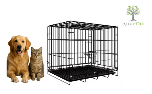 Dog crate cage metal - dog, puppy