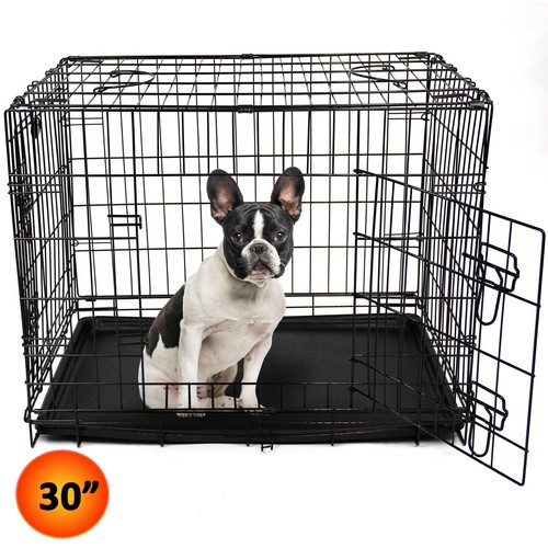 Metal dog cage - dog, puppy