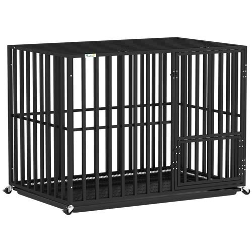 Pawhut heavy duty dog crate - dog,